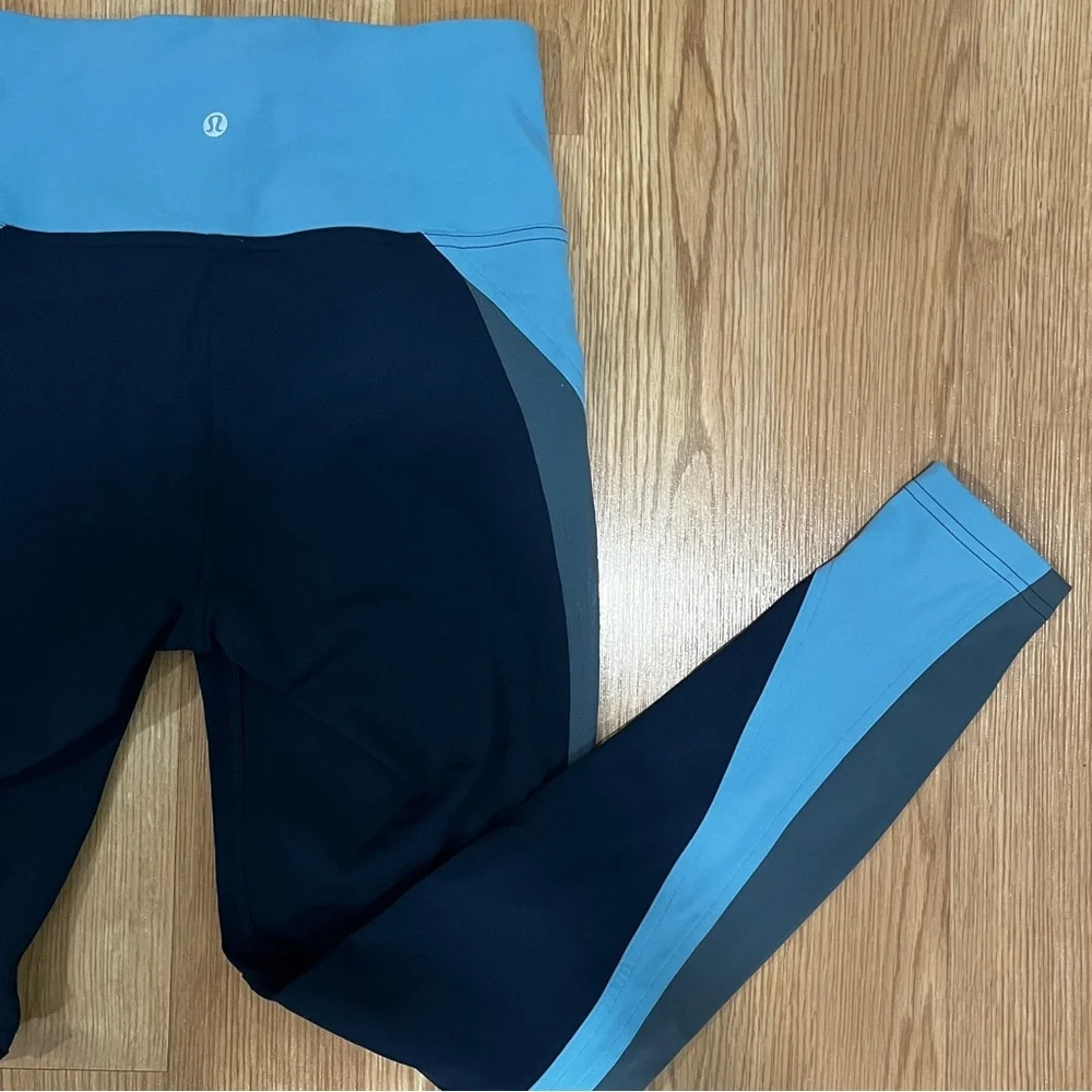 Blue Lululemon Leggings - Picture 3 of 5